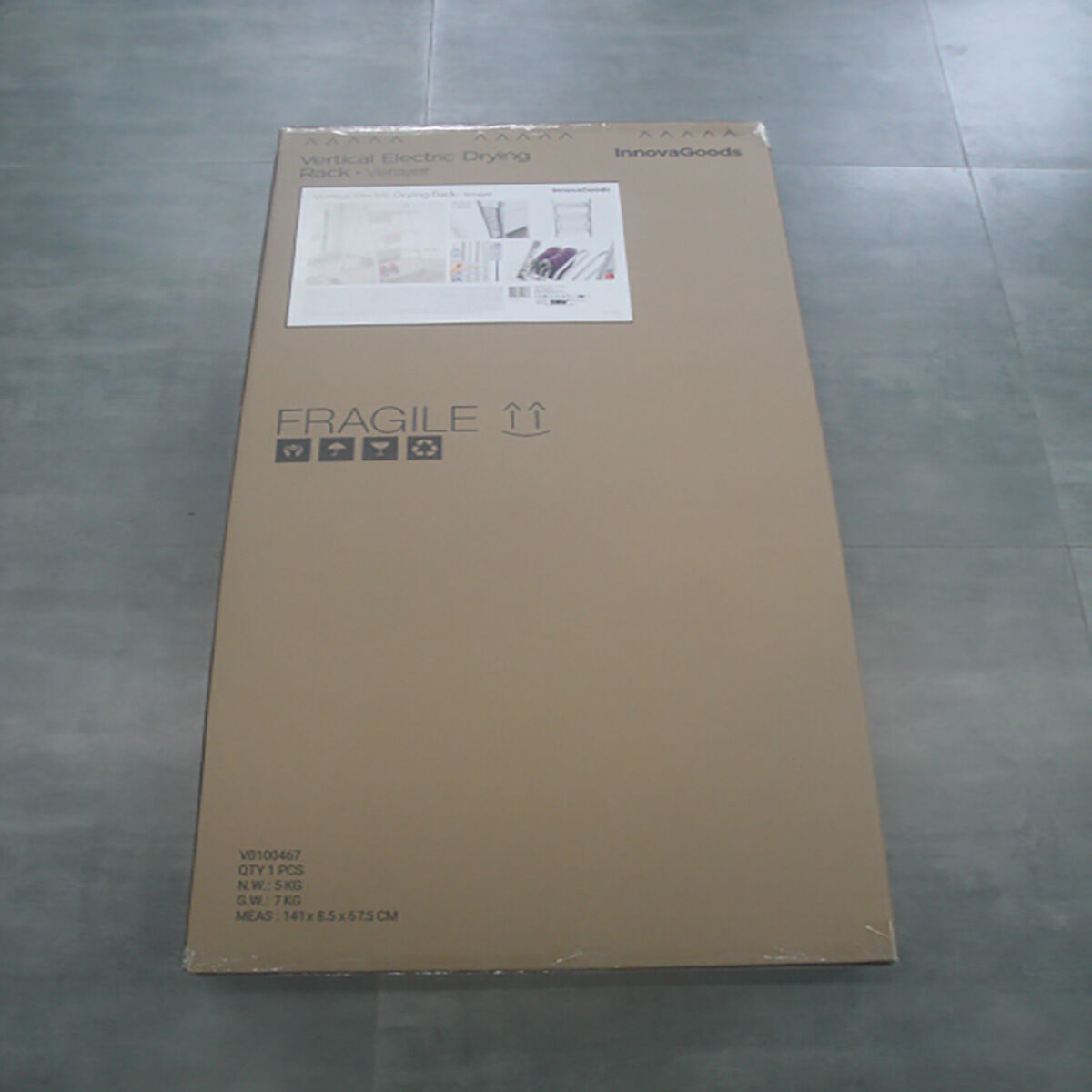 Suport pentru întins rufe, electric, pliant Verayer InnovaGoods 30 Bare