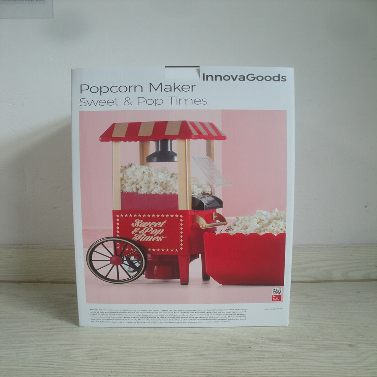 Aparat de făcut Popcorn Sweet & Pop Times InnovaGoods