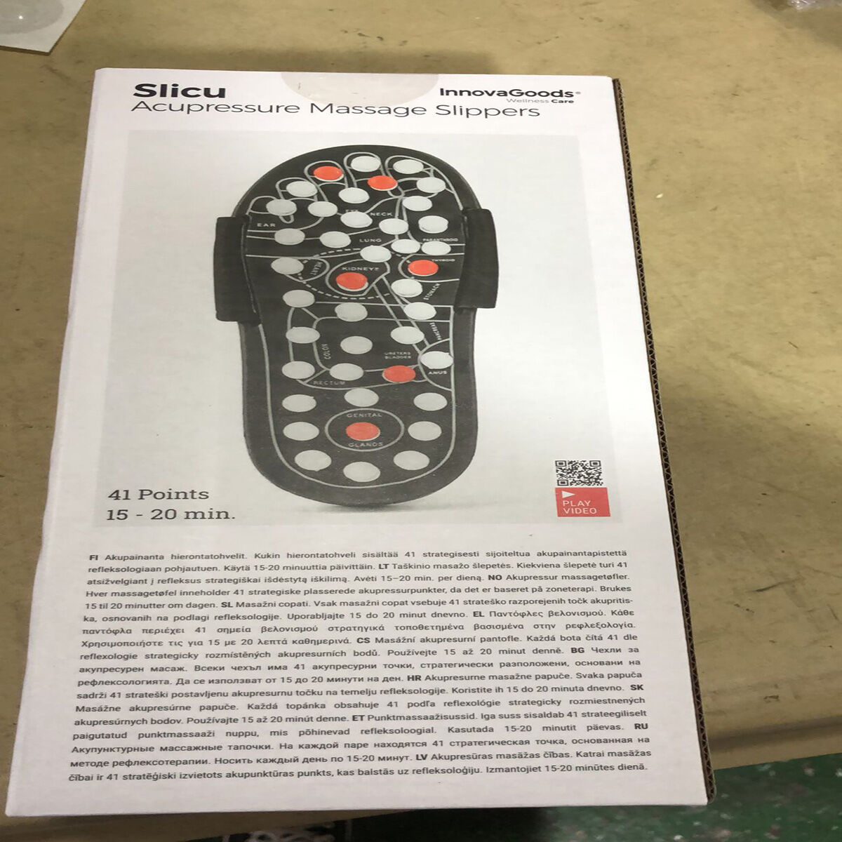 Papuci cu Acupunctură Slicu InnovaGoods
