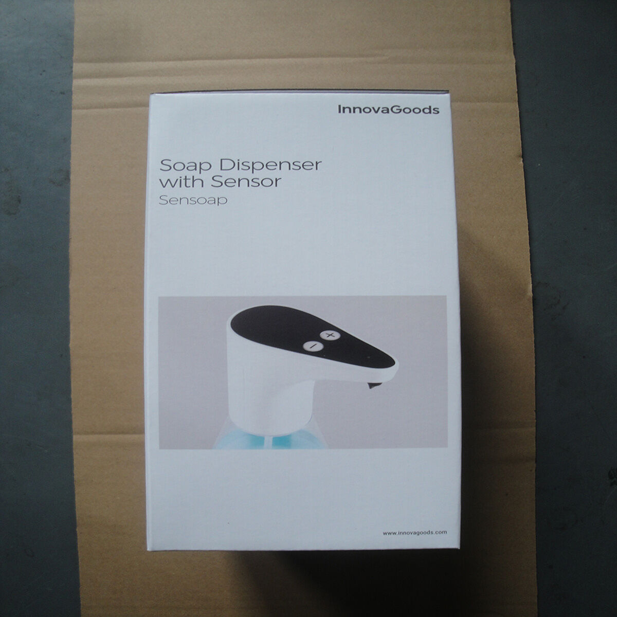 Dozator de săpun automat cu senzor Sensoap InnovaGoods