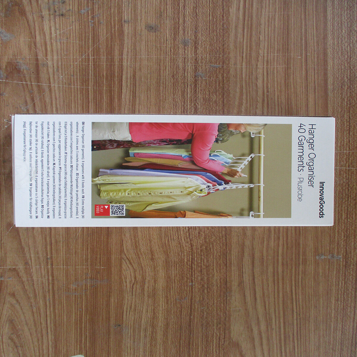 Organizator de Umerașe pentru 40 de Haine Plusrobe InnovaGoods 24 Piese