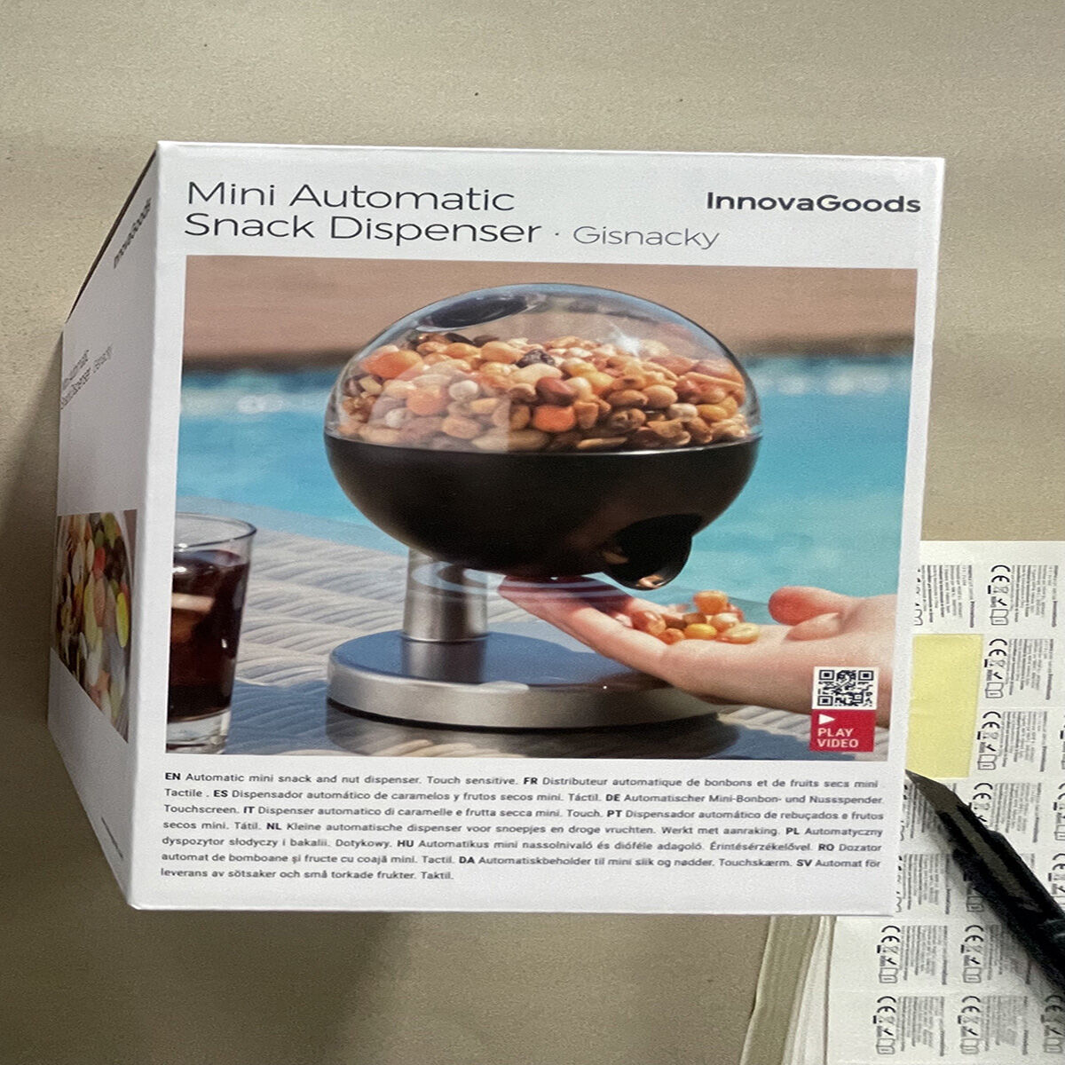 Dozator Automat de Bomboane și Fructe Uscate Mini InnovaGoods