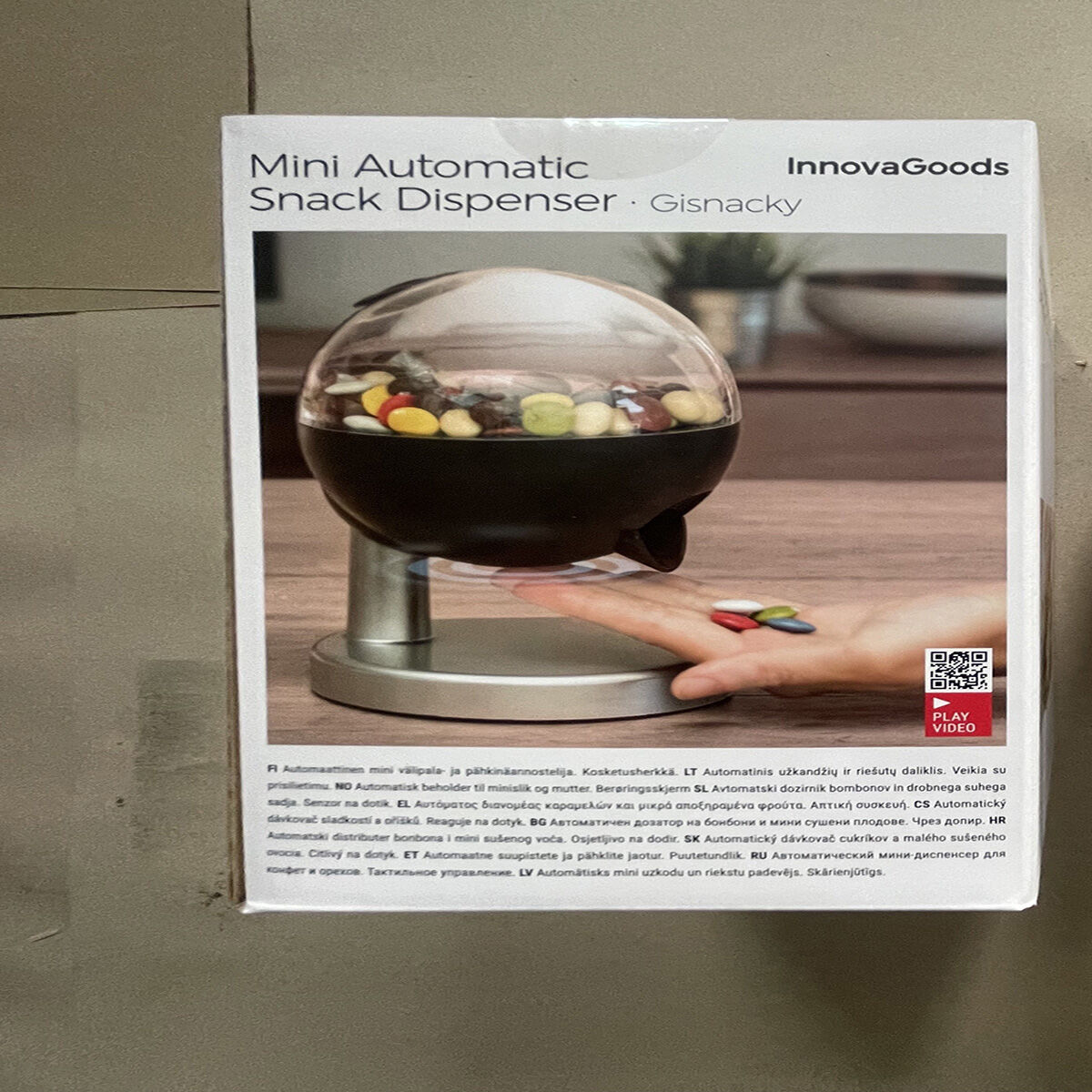 Dozator Automat de Bomboane și Fructe Uscate Mini InnovaGoods