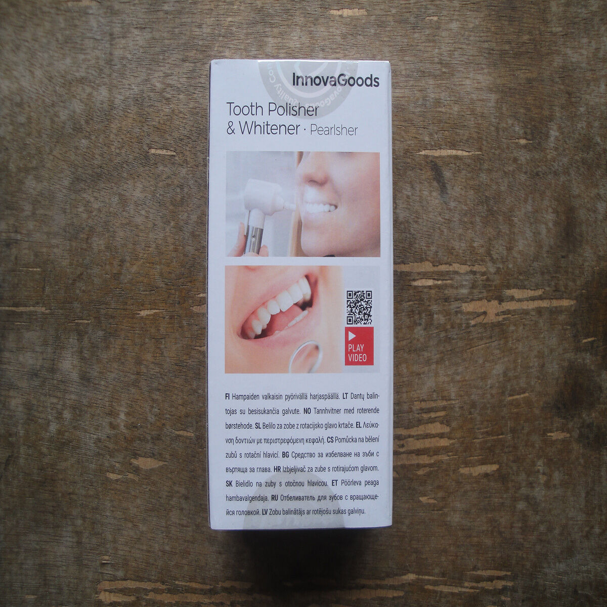 Dispozitiv pentru Albirea și Lustruirea Dinților Pearlsher InnovaGoods