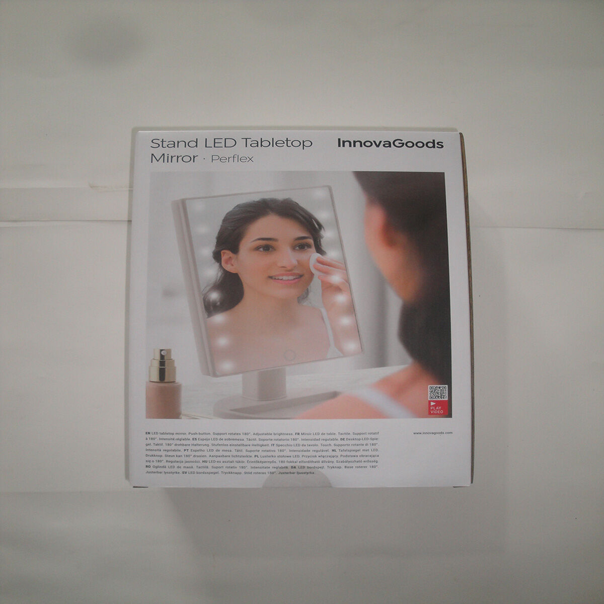 Oglindă LED Tactilă de Birou Perflex InnovaGoods