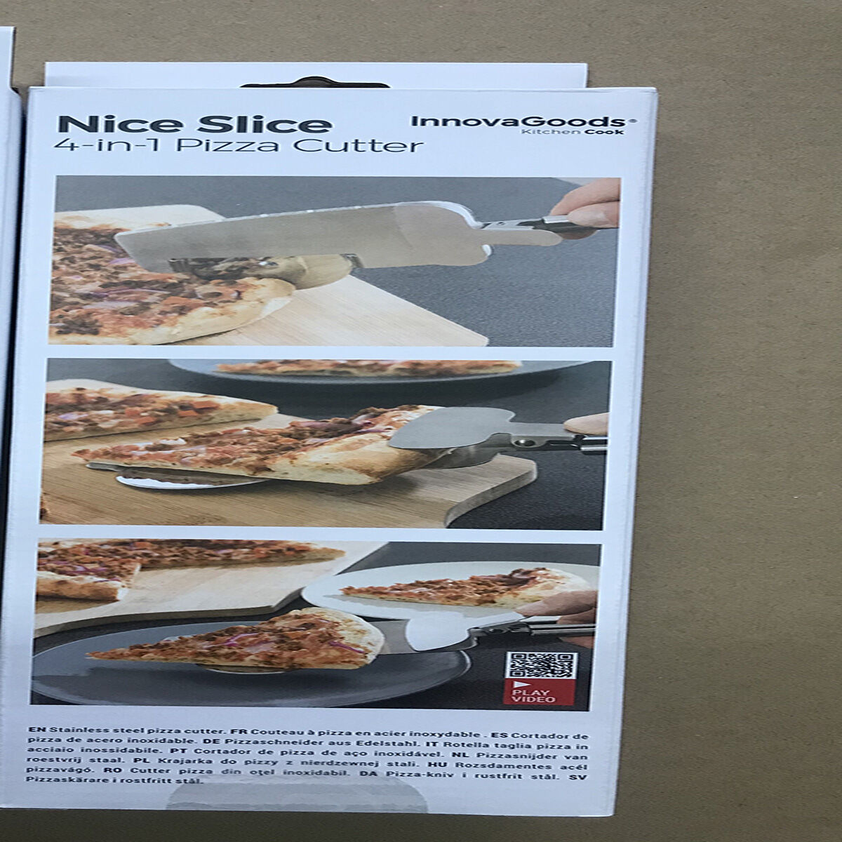 Tăietor de Pizza 4-in-1 Nice Slice InnovaGoods