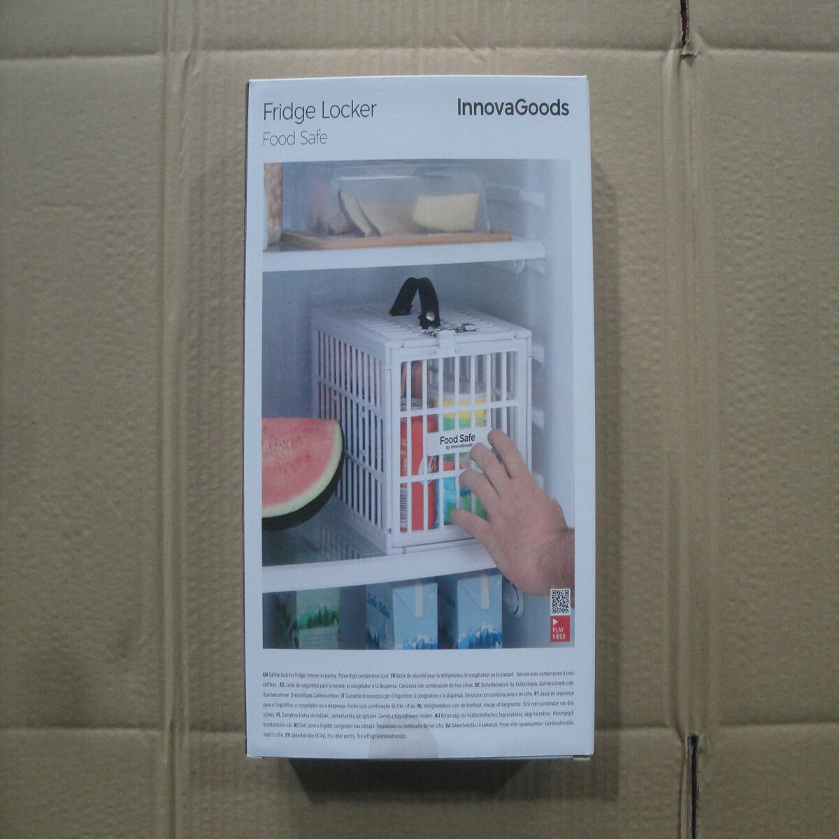 Seif pentru Frigidere Food Safe InnovaGoods