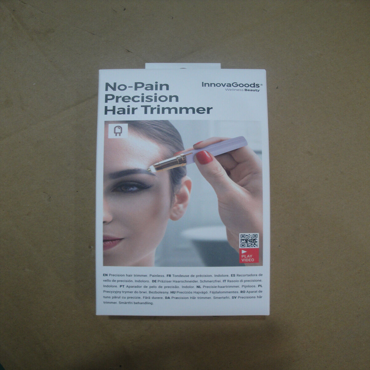 Epilator Facial de Precizie cu LED InnovaGoods