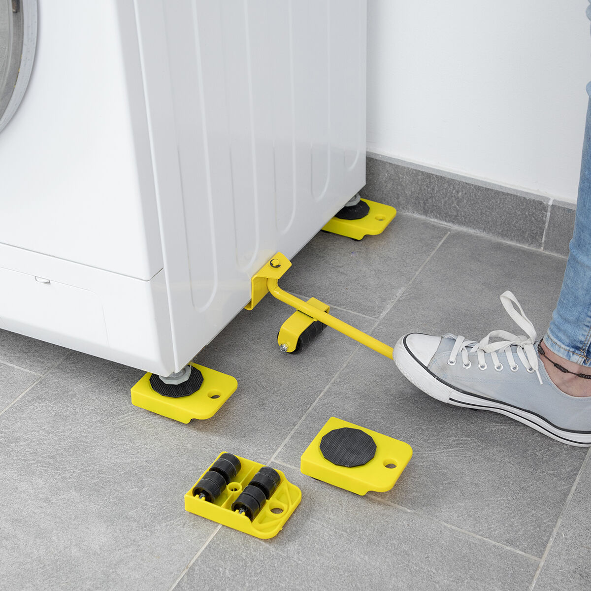 Echipament de ridicare și transport HeavEasy InnovaGoods 5 Piese