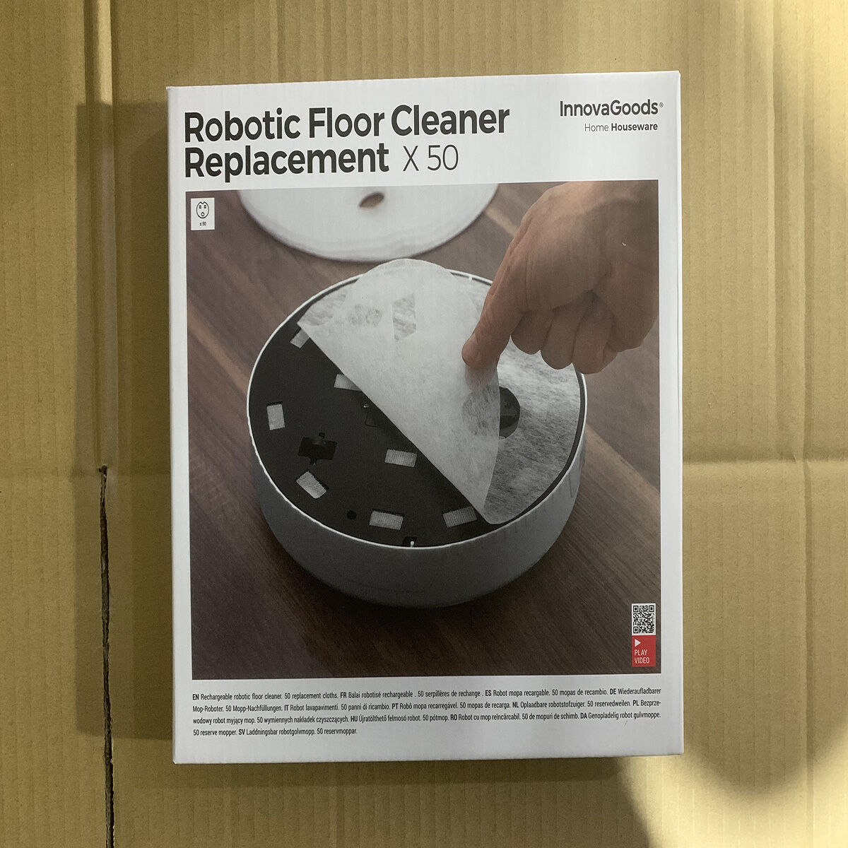 Piese de schimb pentru mop InnovaGoods Pachet de 50 de unități