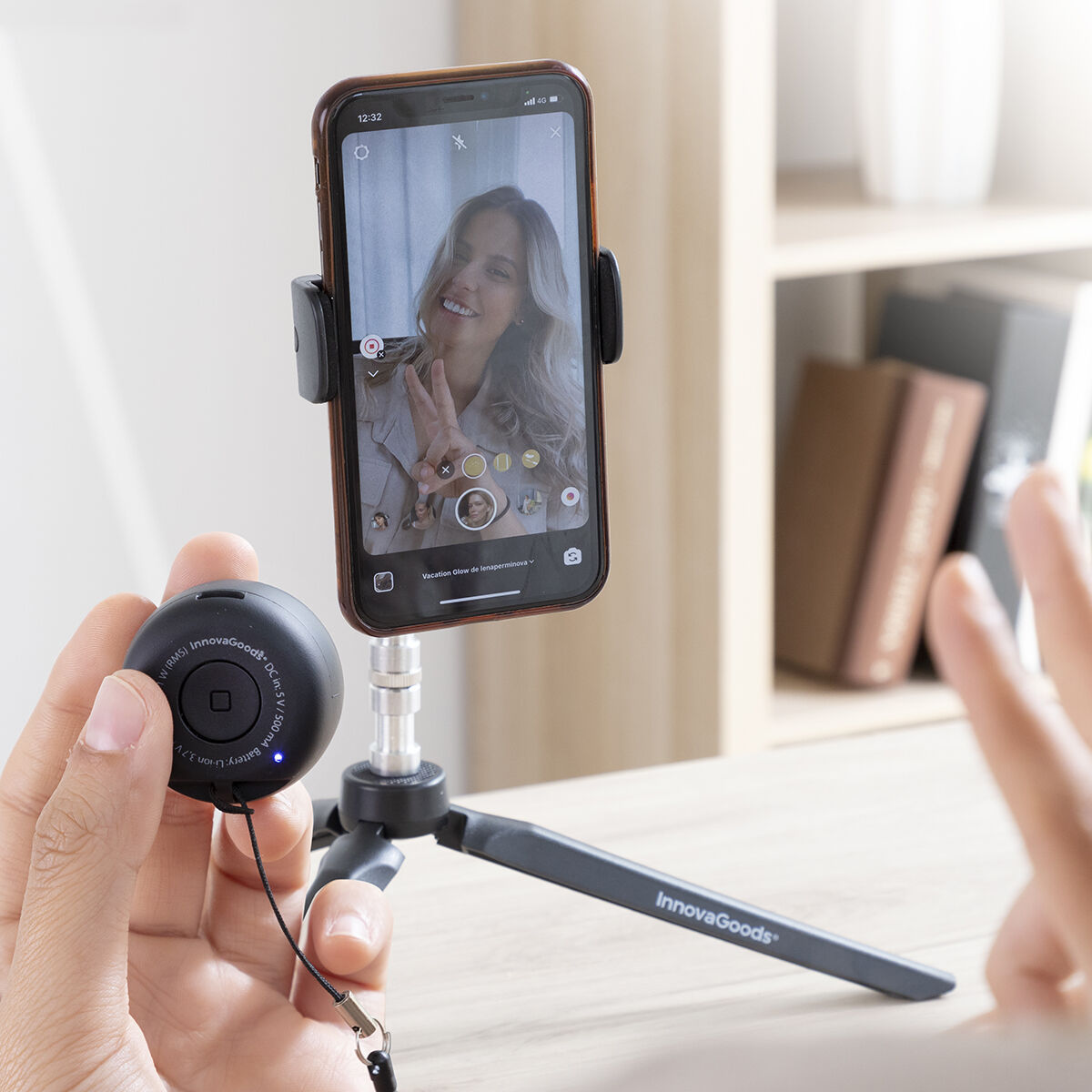 Mini difuzor portabil wireless reîncărcabil Miund InnovaGoods