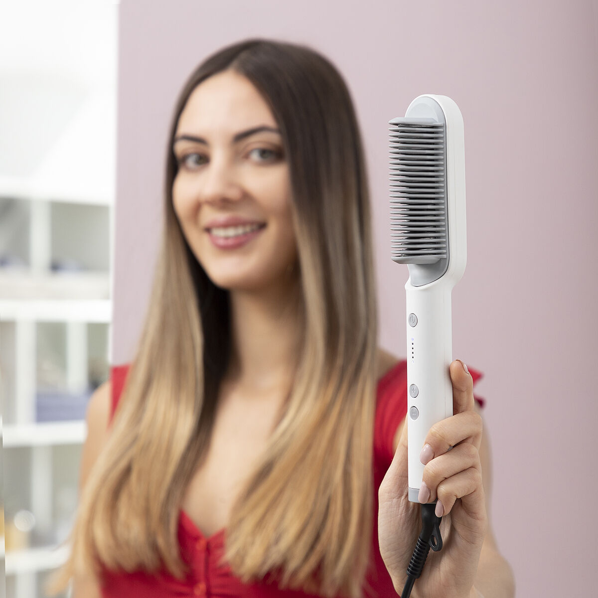 Perie ceramică de îndreptat Hadres InnovaGoods