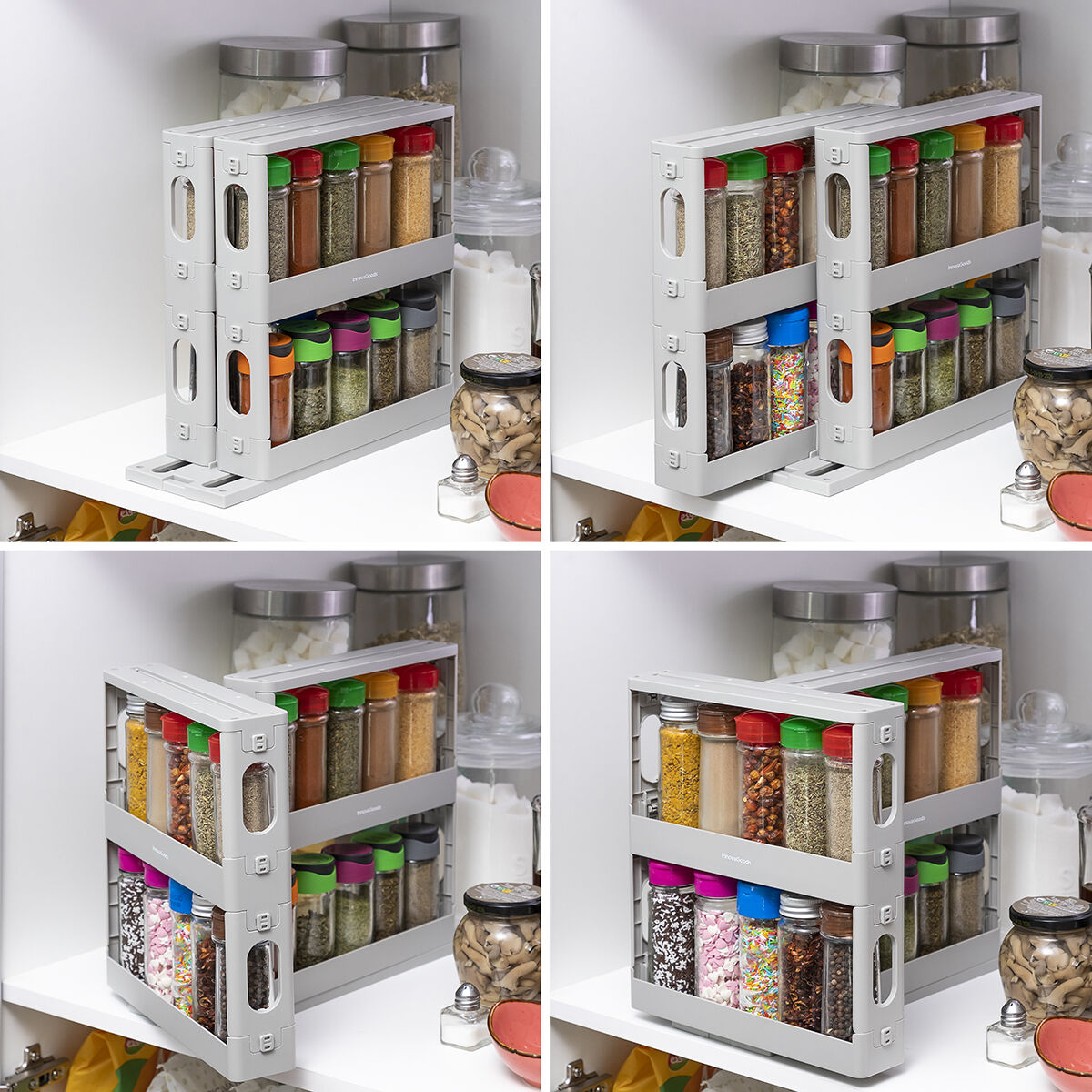 Organizator de condimente glisant și pivotant Rispick InnovaGoods