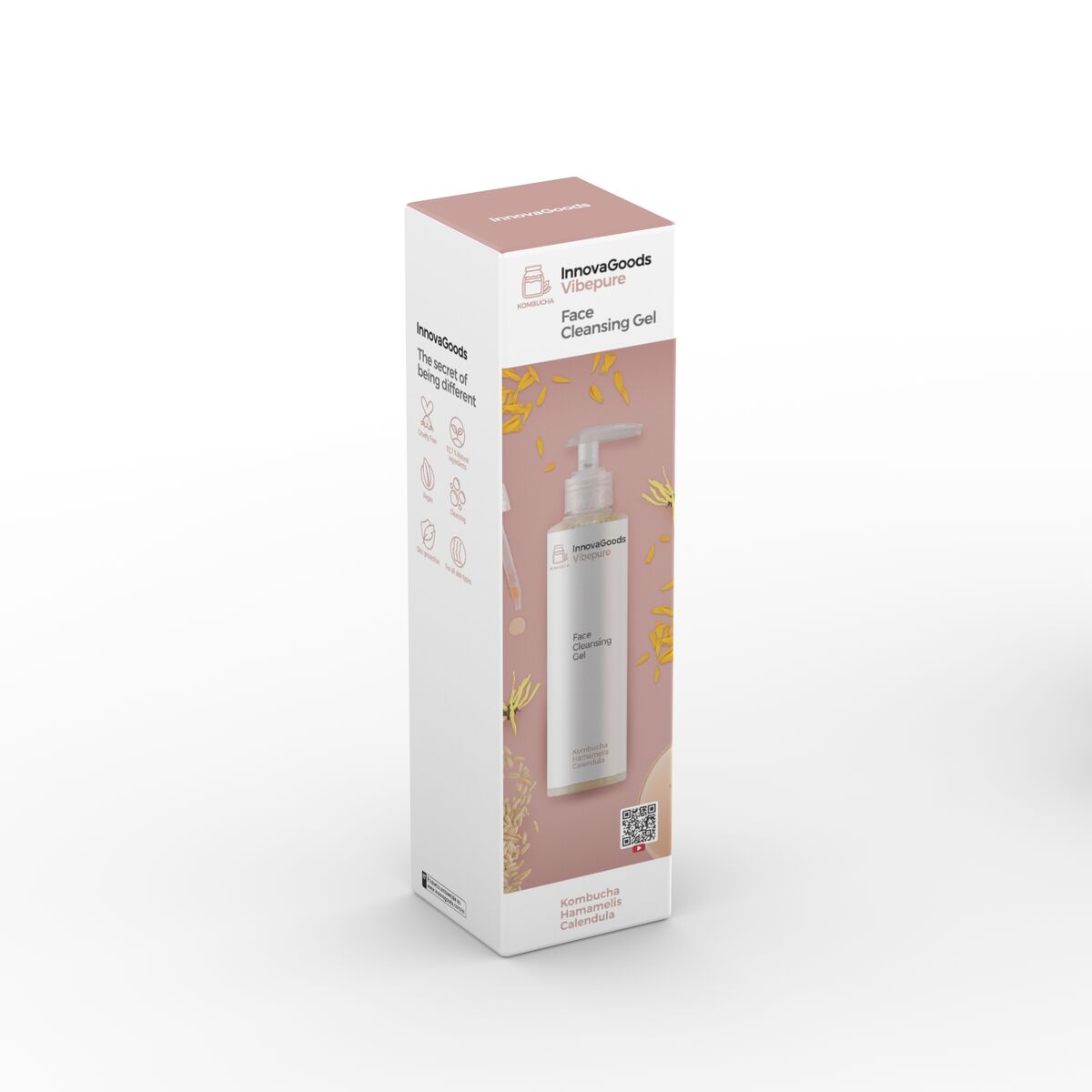 Gel de Curățare pentru Față Kombucha Vibepure InnovaGoods 200 ml