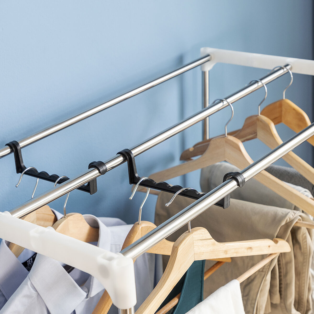 Uscător electric portabil cu 2 niveluri Dupledry Blue InnovaGoods 1200 W