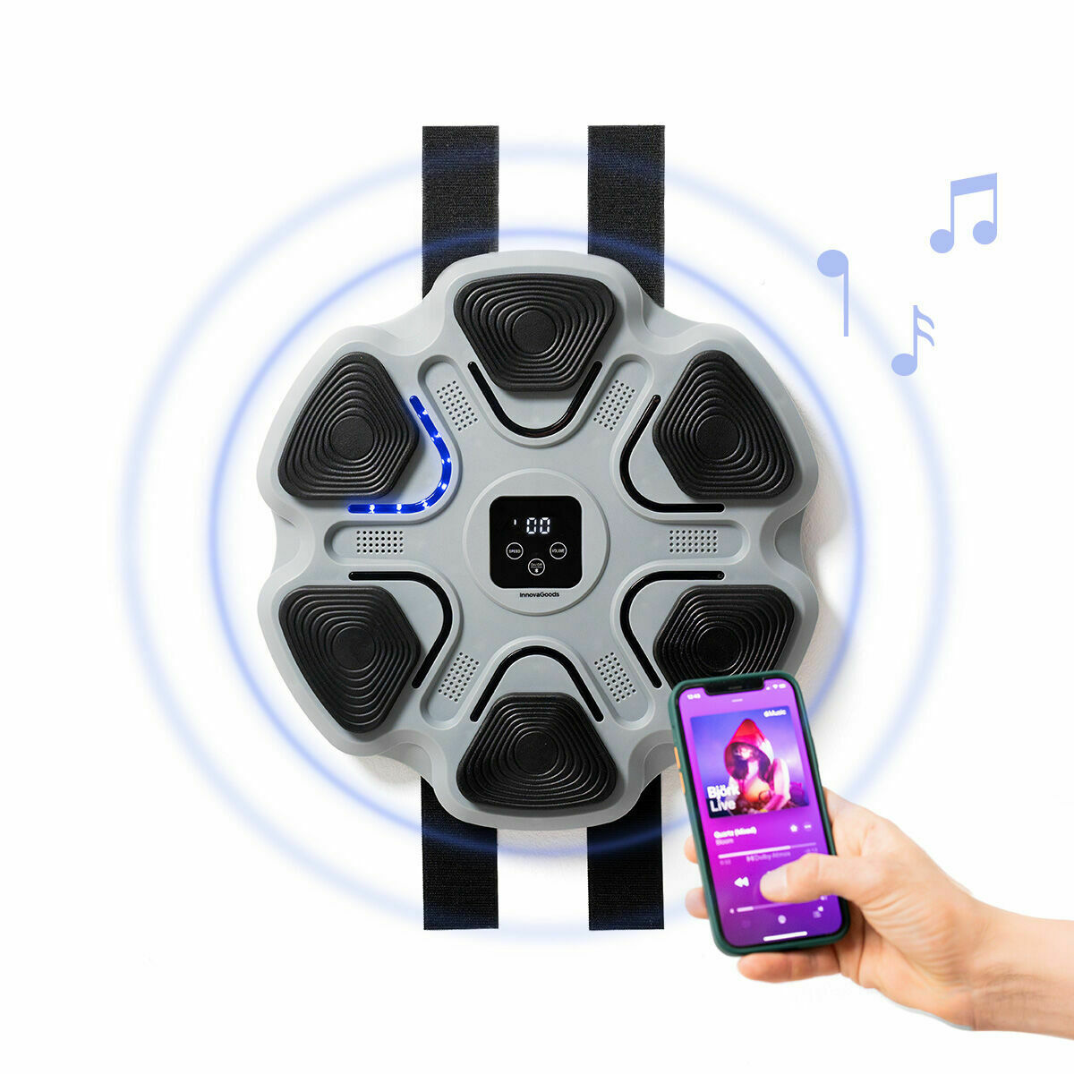 Aparat muzical de box reîncărcabil Beatfist InnovaGoods