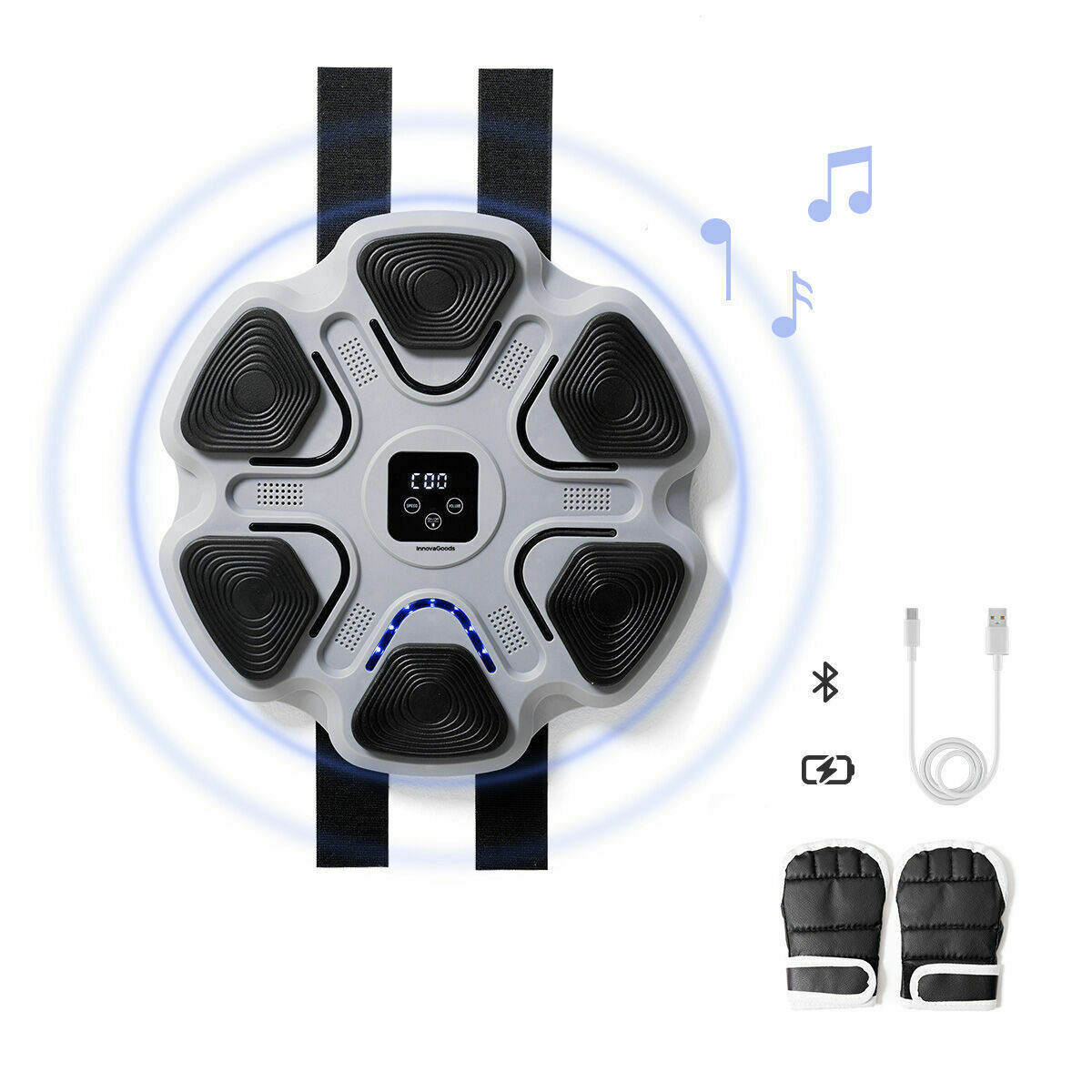 Aparat muzical de box reîncărcabil Beatfist InnovaGoods