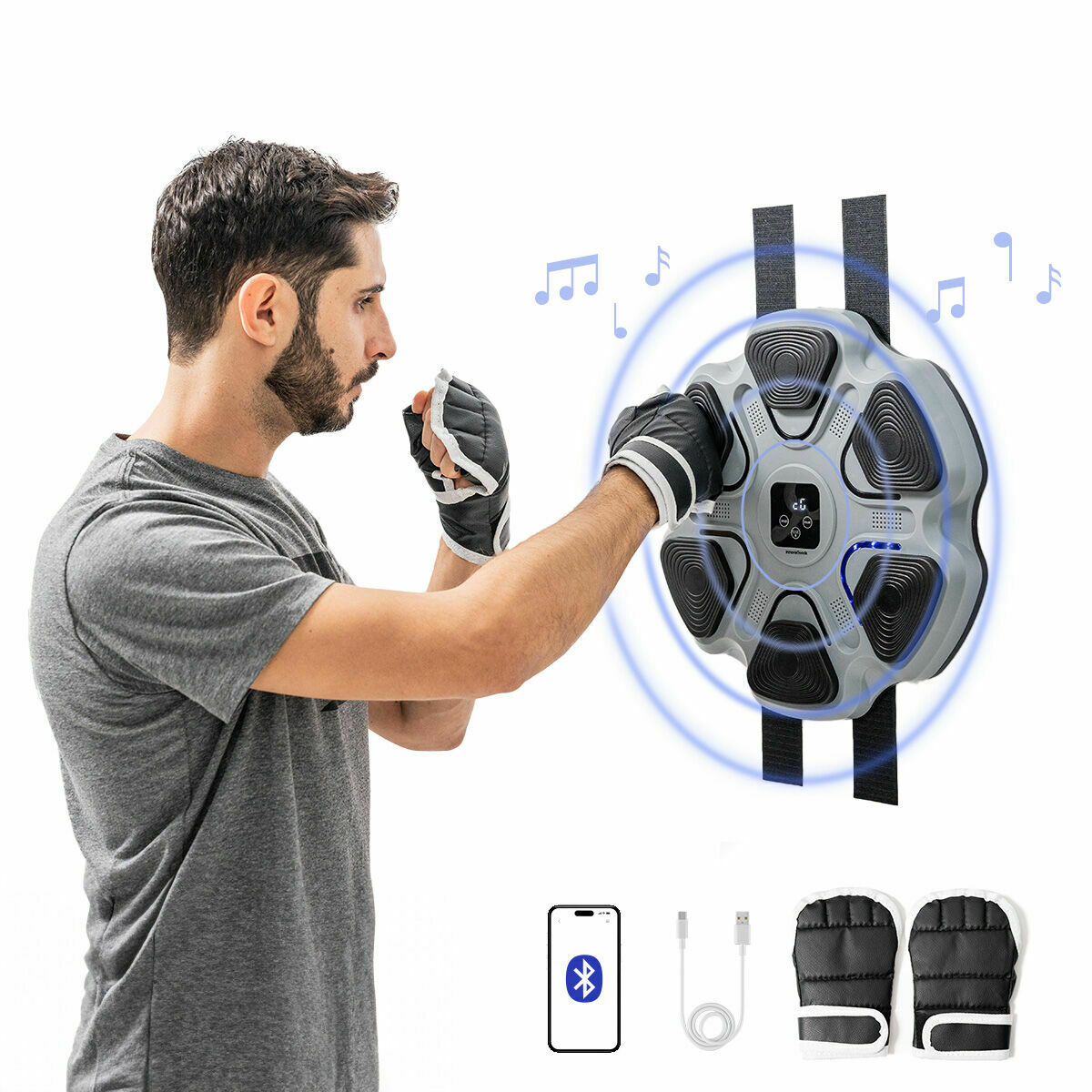 Aparat muzical de box reîncărcabil Beatfist InnovaGoods