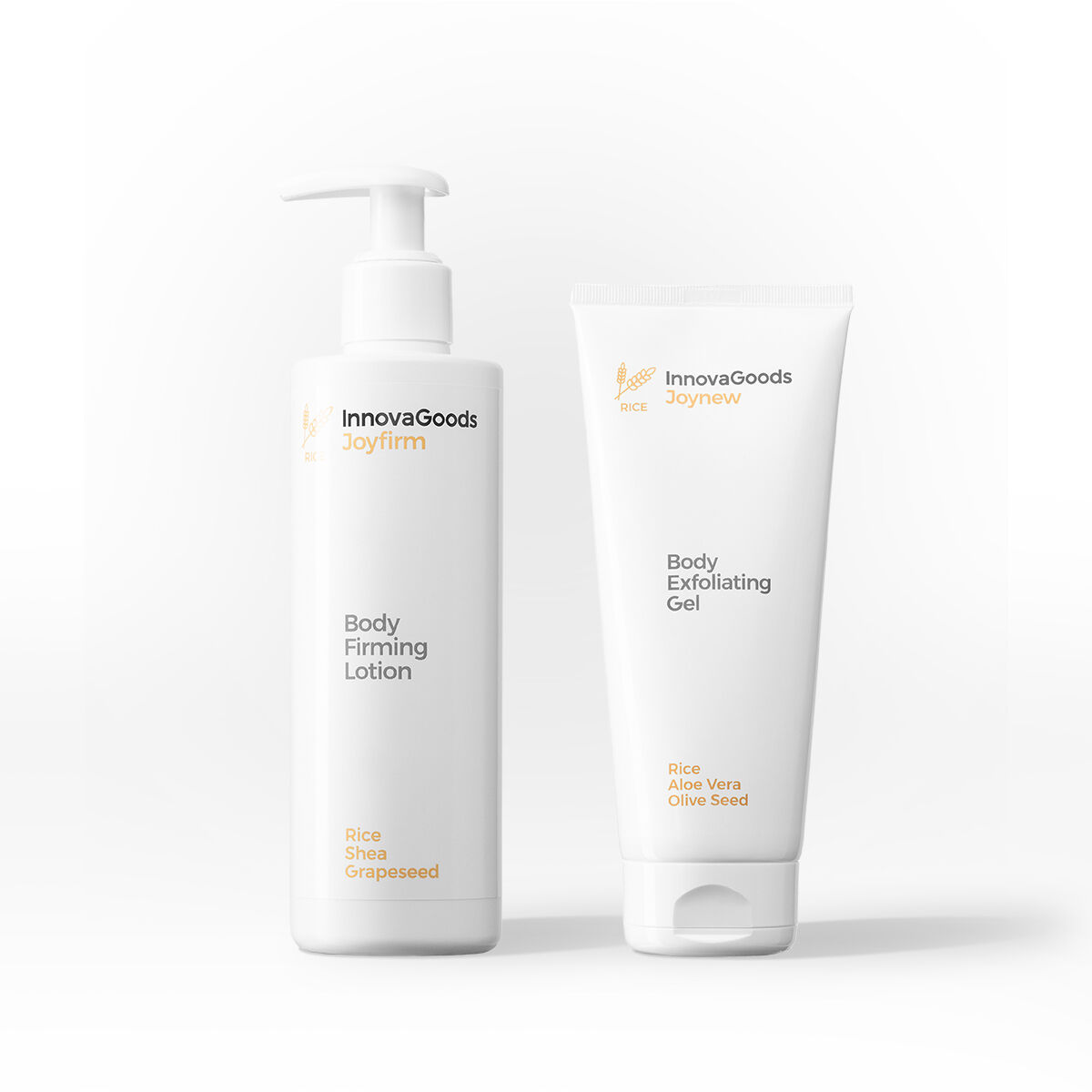 Set duo pentru îngrijirea corpului Rice InnovaGoods