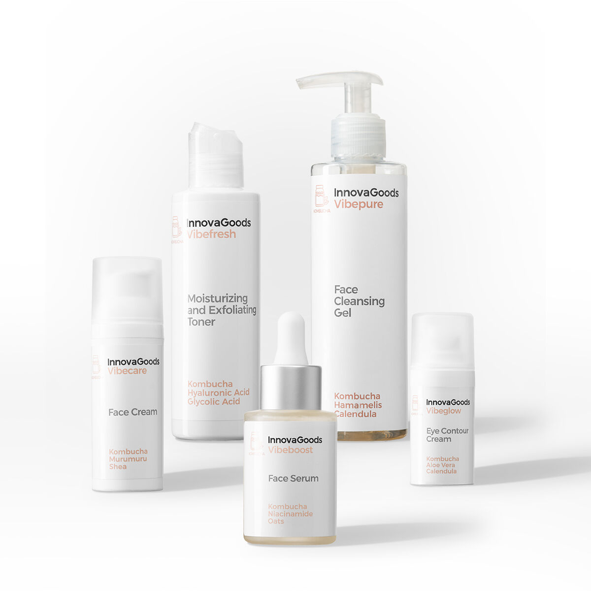 Set pentru rutină facială Kombucha InnovaGoods