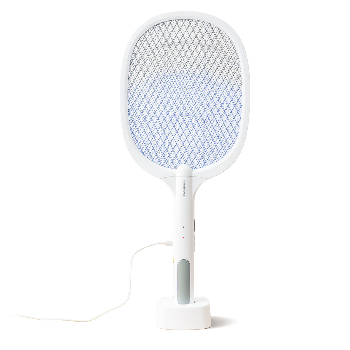 Paletă pentru uciderea insectelor, reîncărcabilă 2 în 1 cu lumină UV Elecfly InnovaGoods