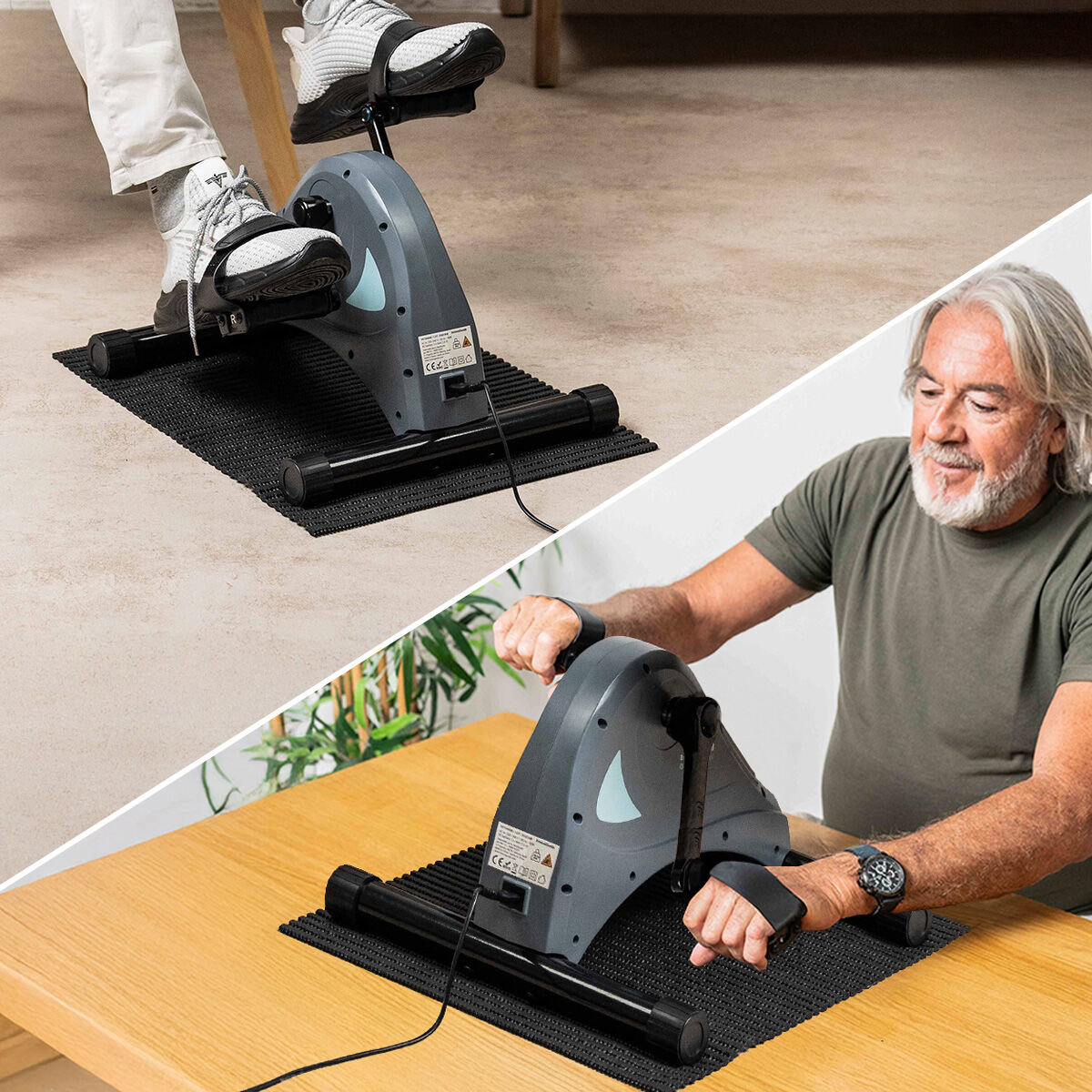 Pedalier Electric Asistat pentru Brațe și Picioare cu Saltea și Telecomandă Velora 3000 InnovaGoods