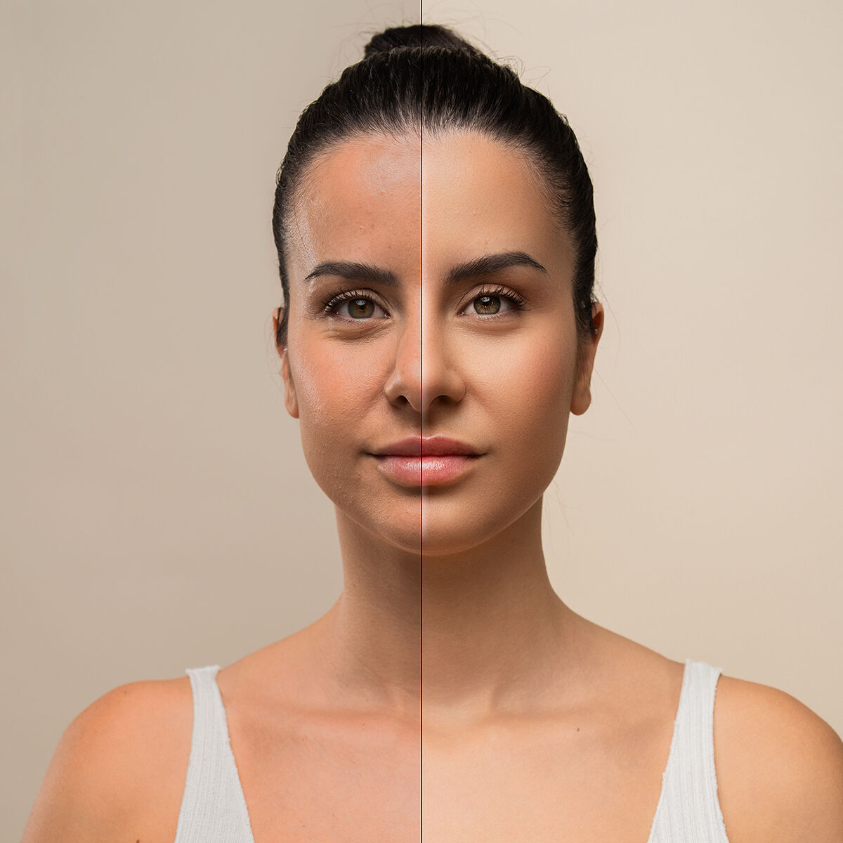 Aparat Electric de Masaj Facial pentru Față și Gât cu LED, EMS și Căldură Selora InnovaGoods