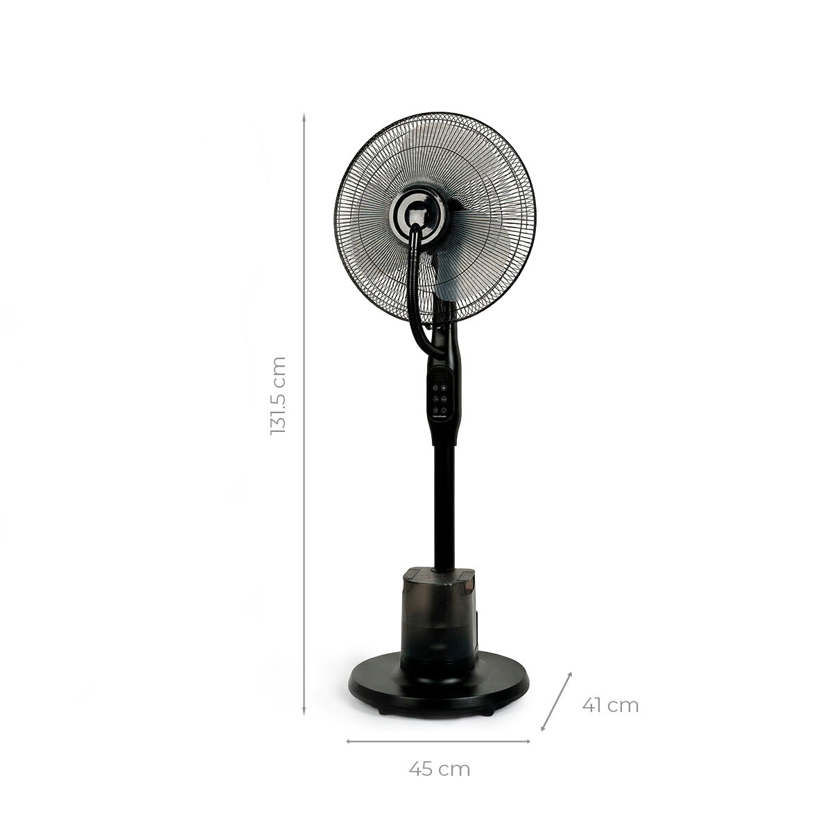 Ventilator nebulizator cu picior, cu telecomandă Sprair InnovaGoods