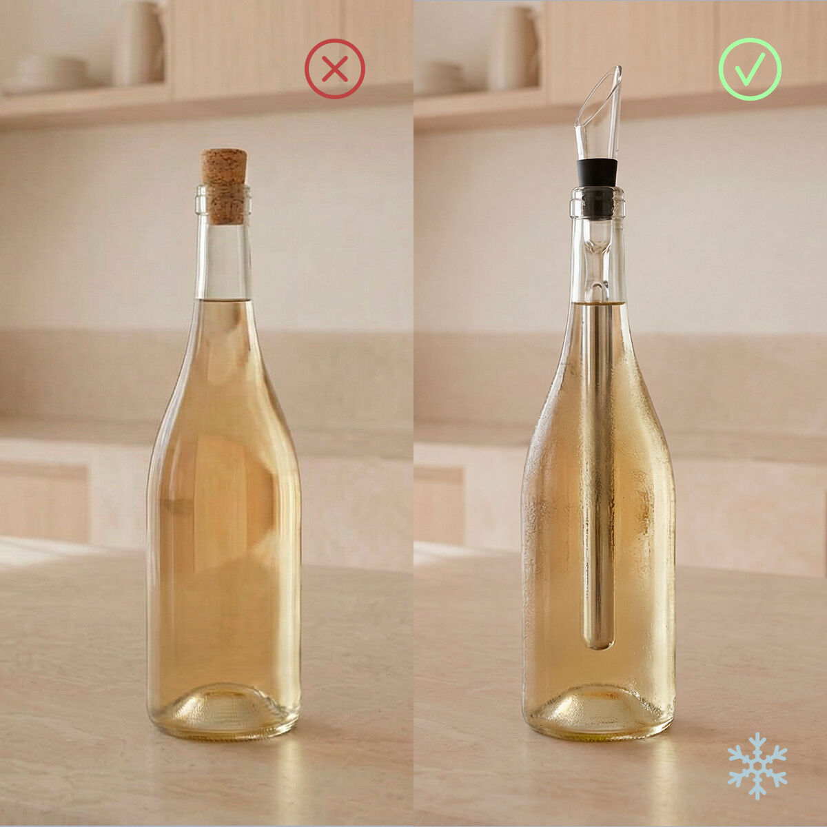 Set de Accesorii pentru Vin Chillour InnovaGoods 7 Piese