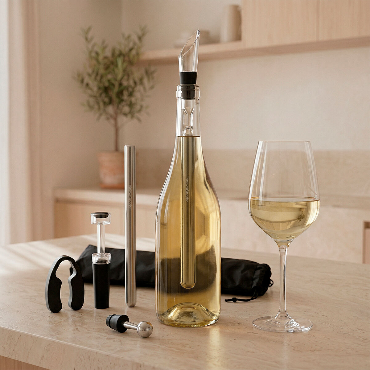 Set de Accesorii pentru Vin Chillour InnovaGoods 7 Piese