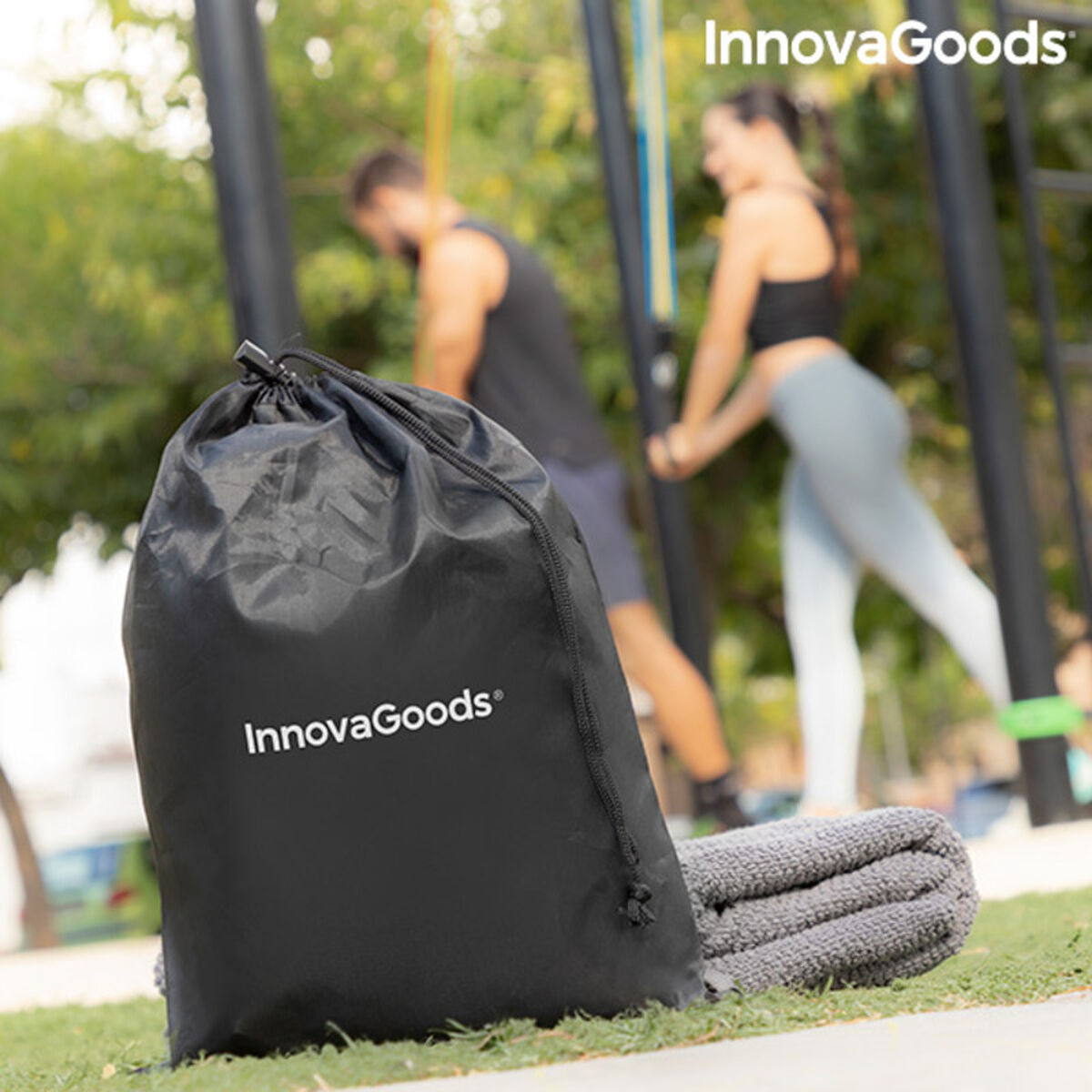 Set de benzi de rezistență cu accesorii și ghid de exerciții Rebainer InnovaGoods Latex (Recondiționate A)