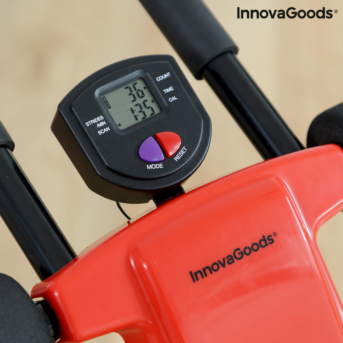Aparat pentru abdomen pliabil cu ghid de exerciții Plawer InnovaGoods V0103487 Fier (Recondiționate B)
