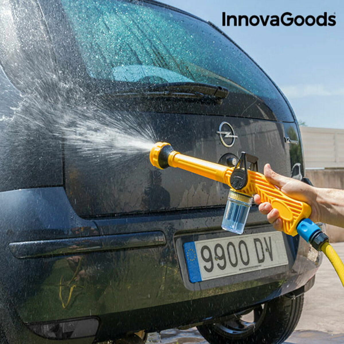 Pistol de Apă cu Presiune cu Rezervor 8 în 1 InnovaGoods IG812829 (Recondiționate A)