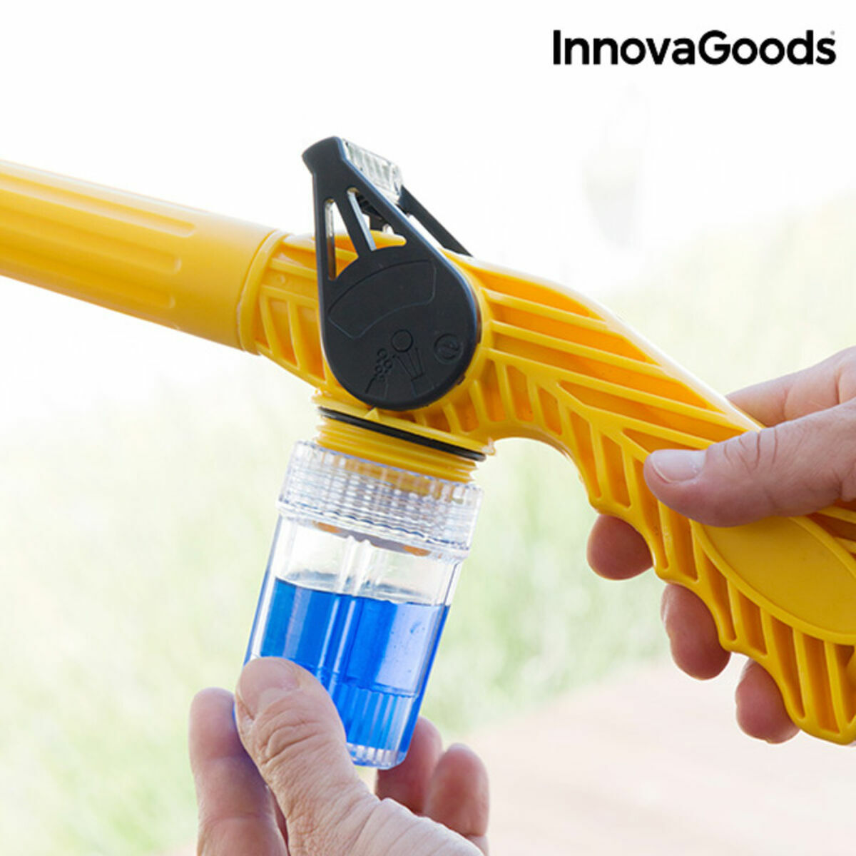 Pistol de Apă cu Presiune cu Rezervor 8 în 1 InnovaGoods IG812829 (Recondiționate A)
