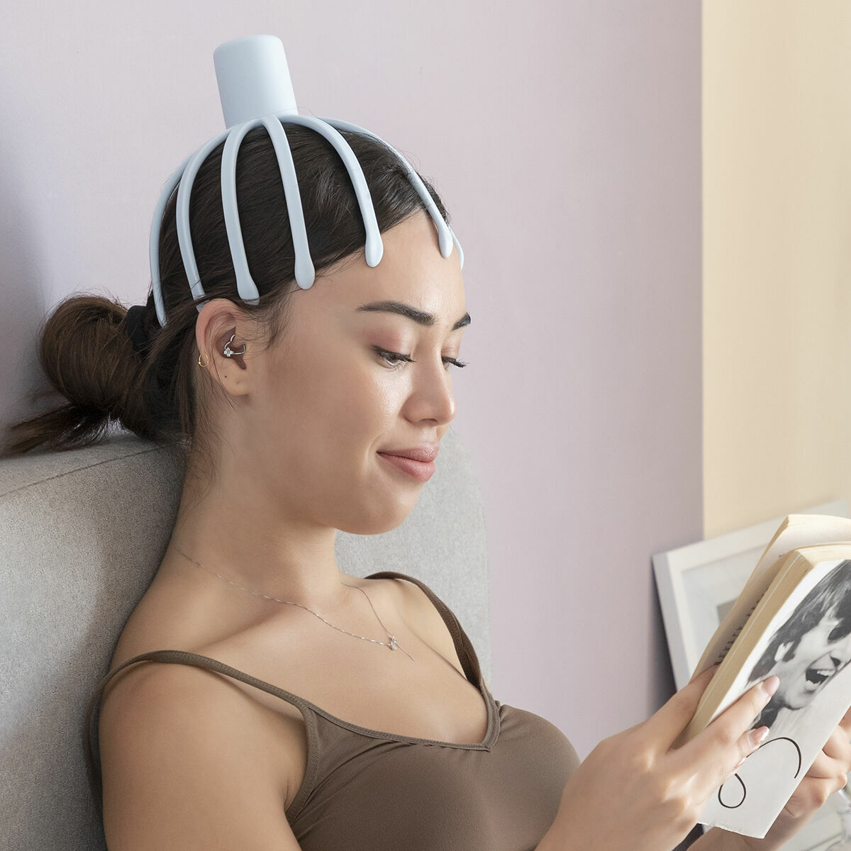 Aparat de masaj pentru cap reîncărcabil Helax InnovaGoods Modelo Helax (Recondiționate B)