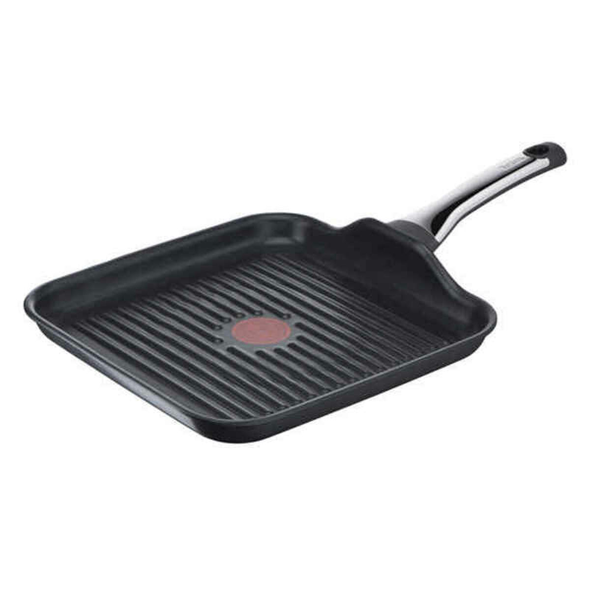 Tigaie Grill Tefal RXZER23 Ø 26 cm Negru Aluminiu Titaniu Oțel (Recondiționate B)