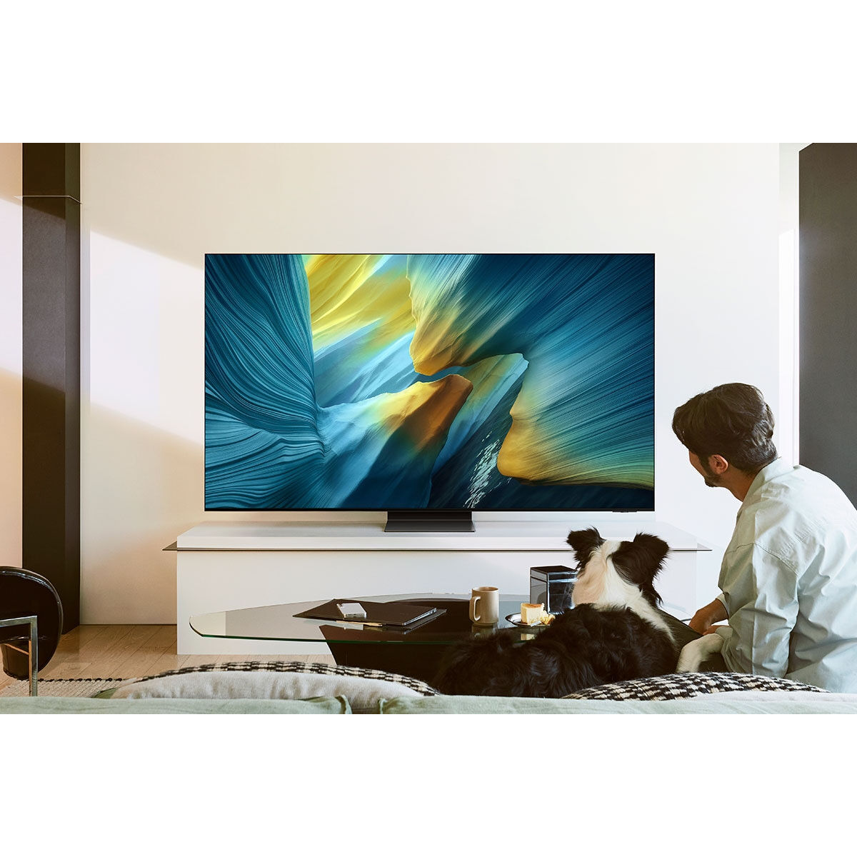 Smart TV Samsung TQ83S95F 83" 4K Ultra HD HDR OLED QLED (Recondiționate B)