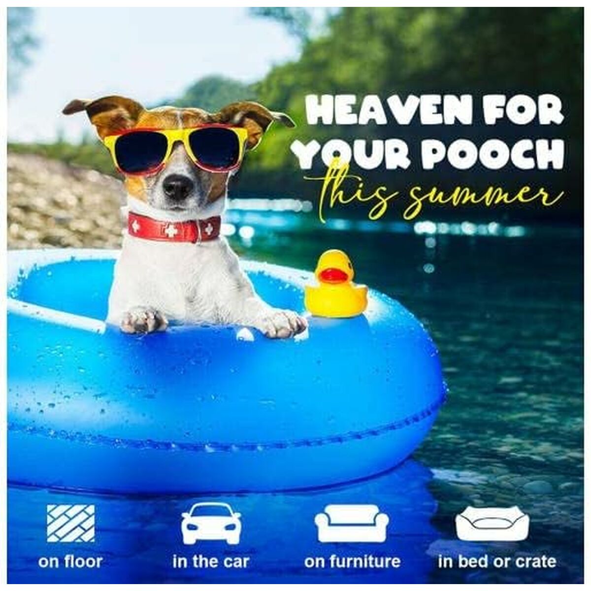 Pătură Refrigerantă pentru Animale de Companie Mascow TOY88521 Portocaliu (Recondiționate A)