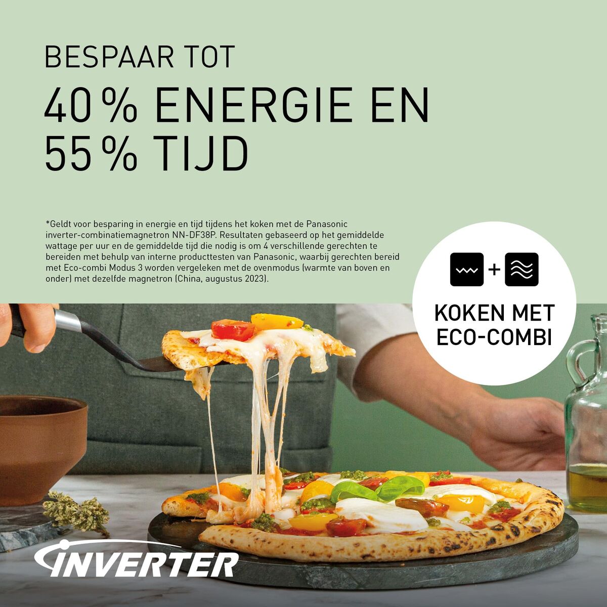 Cuptor cu microunde cu Grill Panasonic NNDF37PWEPG Alb 1000 W 23 L (Recondiționate A)