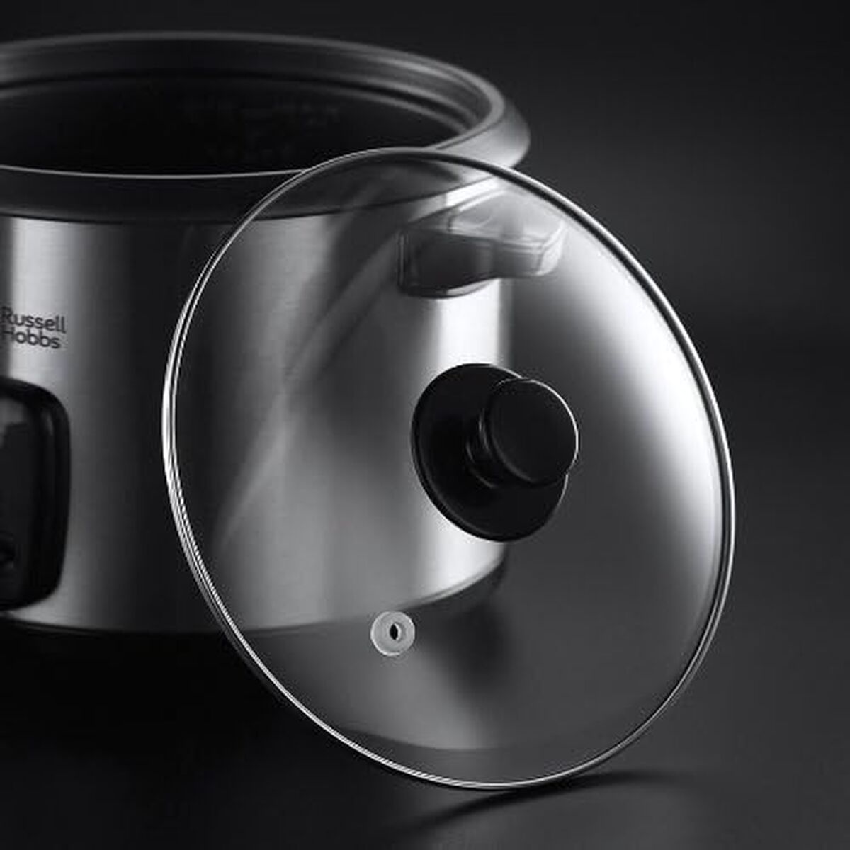 aparatul de gătit orez Russell Hobbs 19750-56 Gri Oțel inoxidabil 700 W 1,8 L (Recondiționate B)