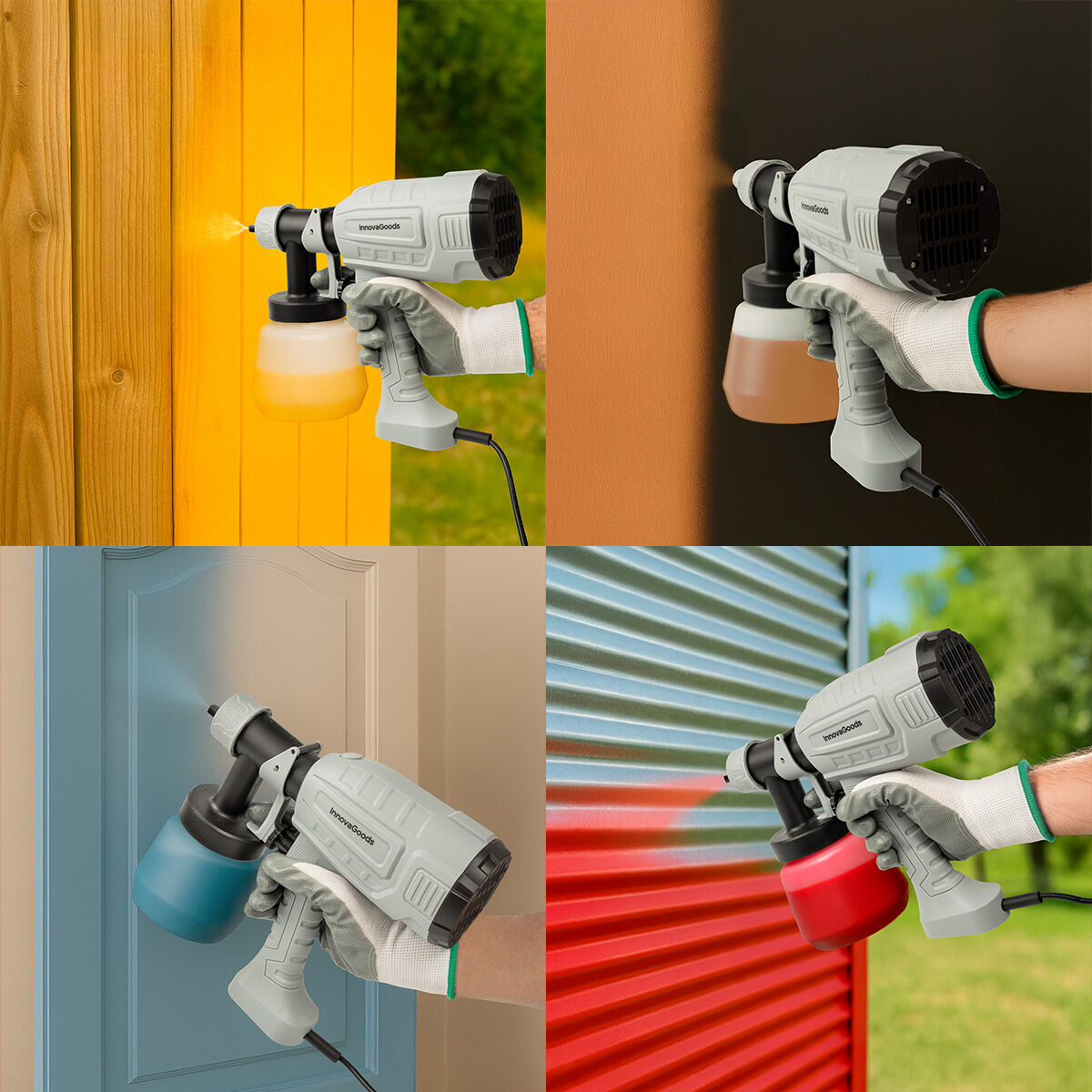 Pulverizator electric de vopsit Spraint InnovaGoods 1 L 500 W (Recondiționate A)