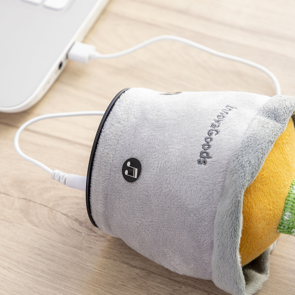 Cactus dansator și vorbitor reîncărcabil cu muzică și LED-uri multicolore Cacxi InnovaGoods Verde (Recondiționate A)