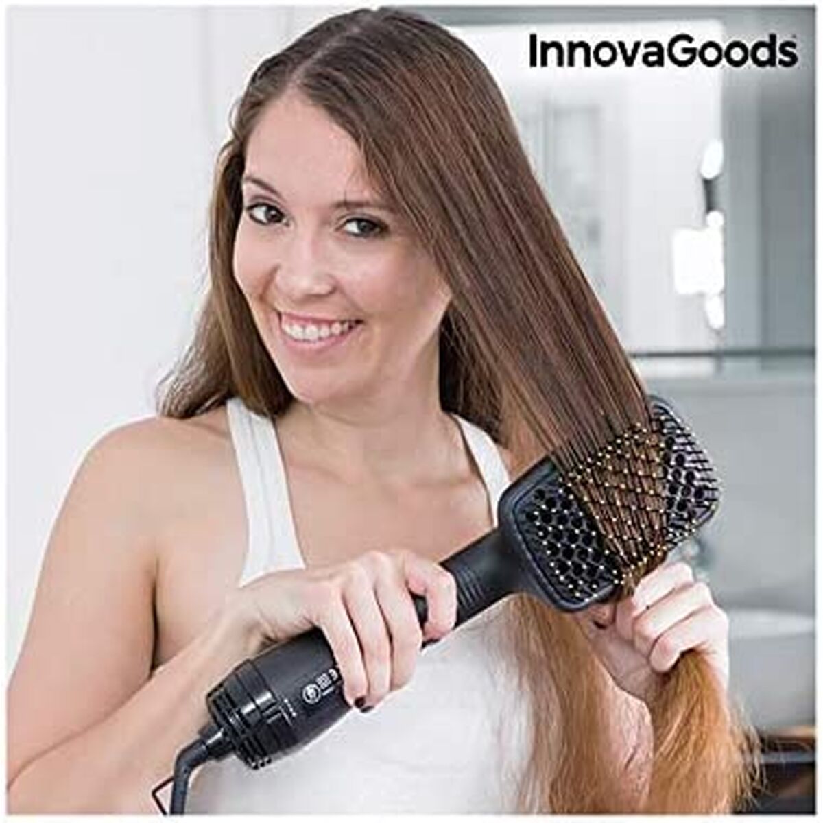 Perie pentru îndreptare InnovaGoods 1000 W (Recondiționate A)