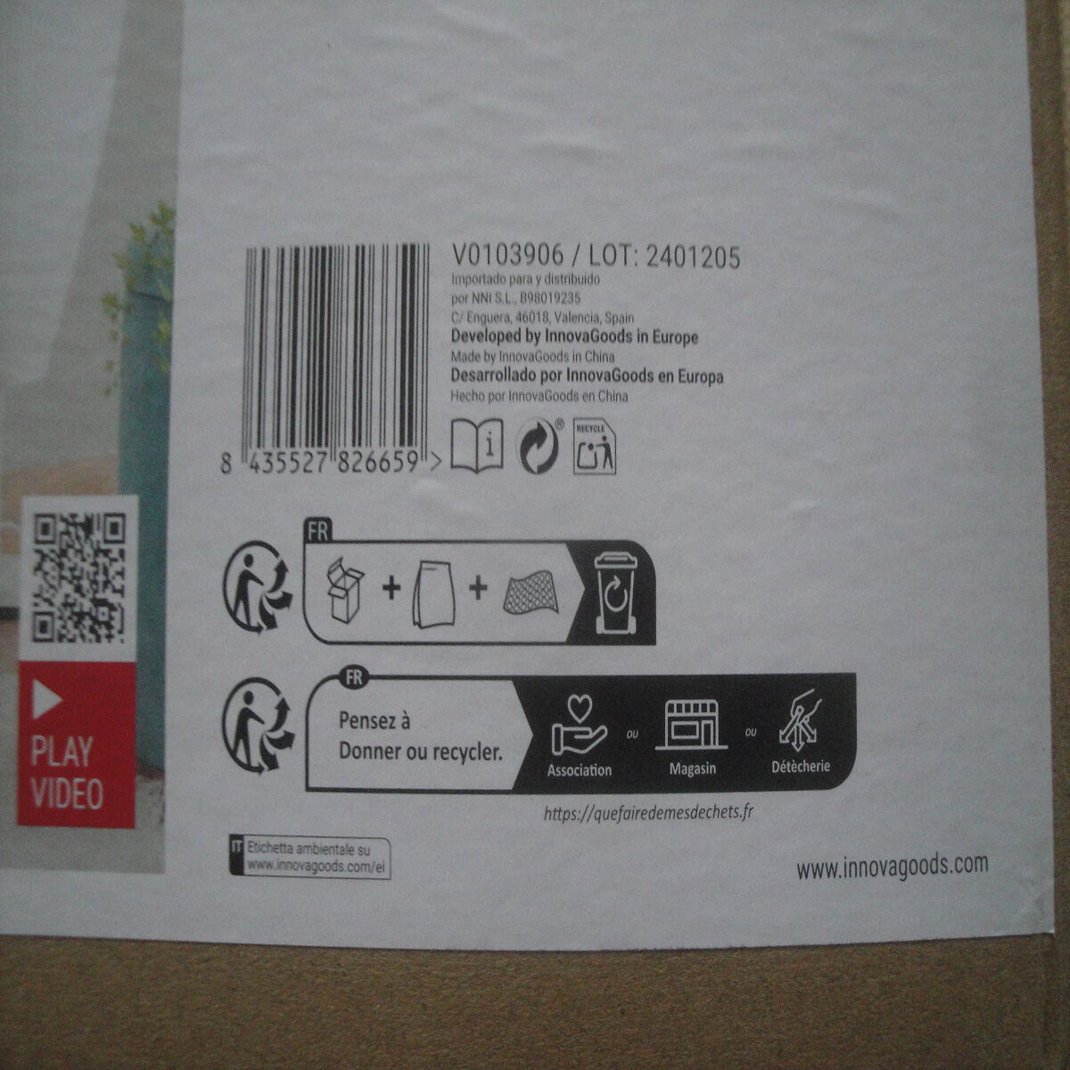 Raft modular portabil pentru încălțăminte InnovaGoods Alb (Recondiționate A)