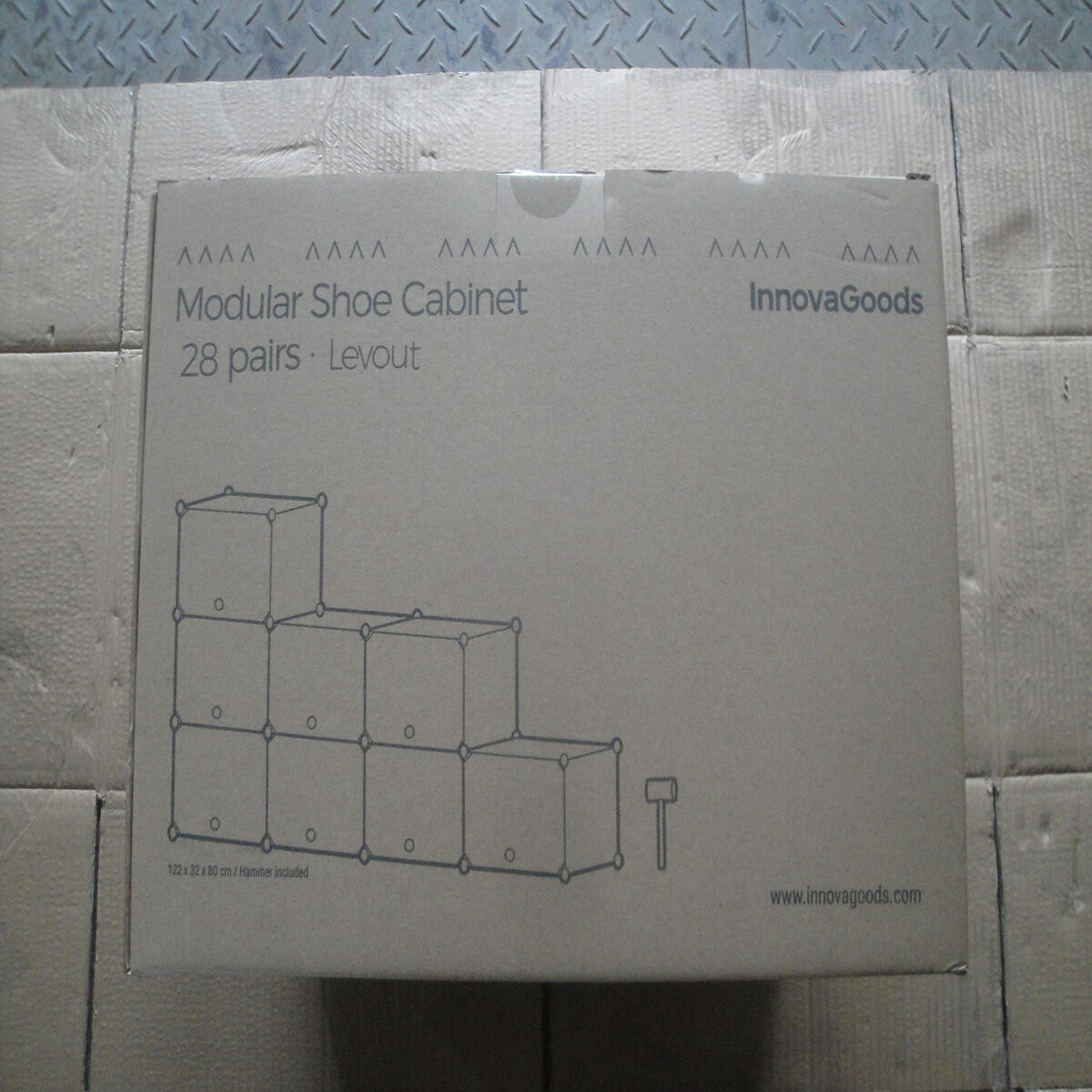 Pantofar InnovaGoods Alb Metal Plastic (Recondiționate B)