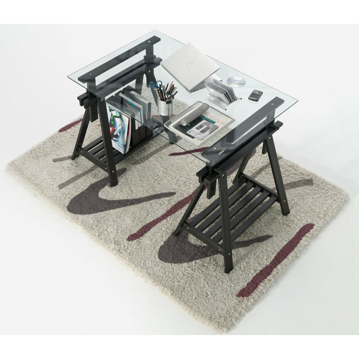 Șevalet Astigarraga Archi Tec Pin Negru Lemn (Recondiționate B)