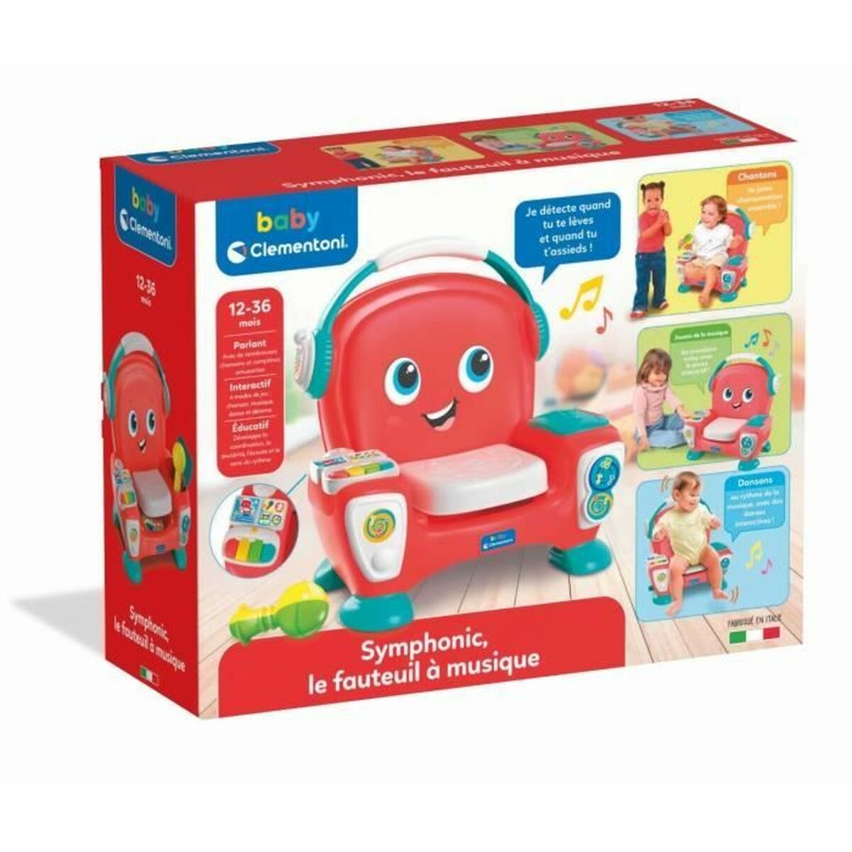 Child's Chair Clementoni Symphonic My music chair Muzică (Recondiționate C)