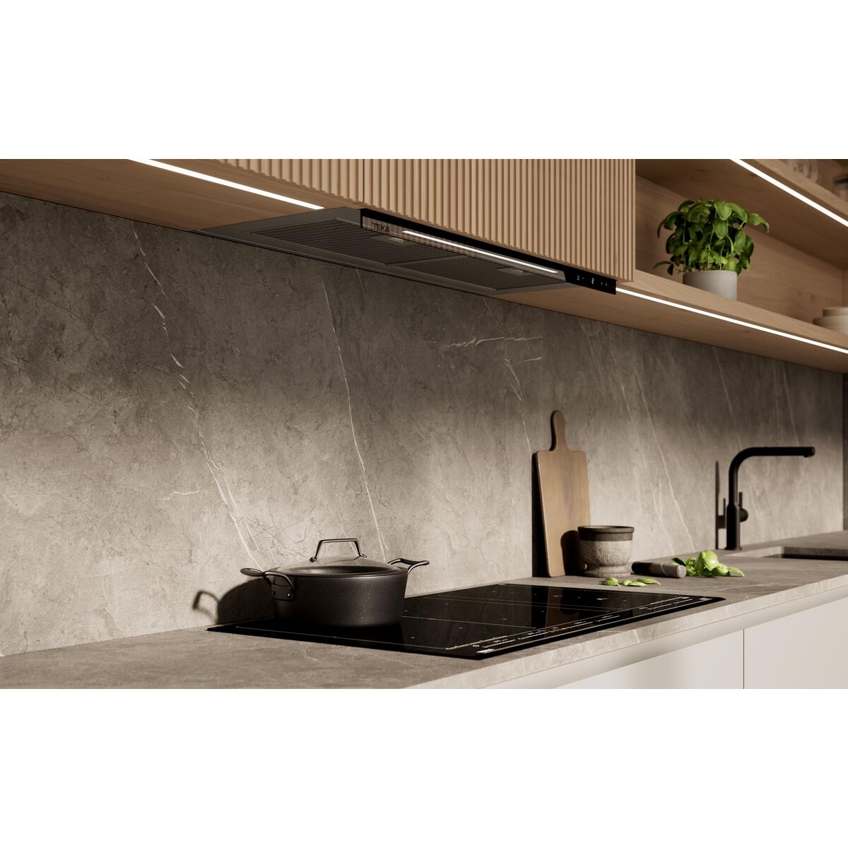 Hotă de Bucătărie Teka GFI97350EOSBK Negru (Recondiționate C)