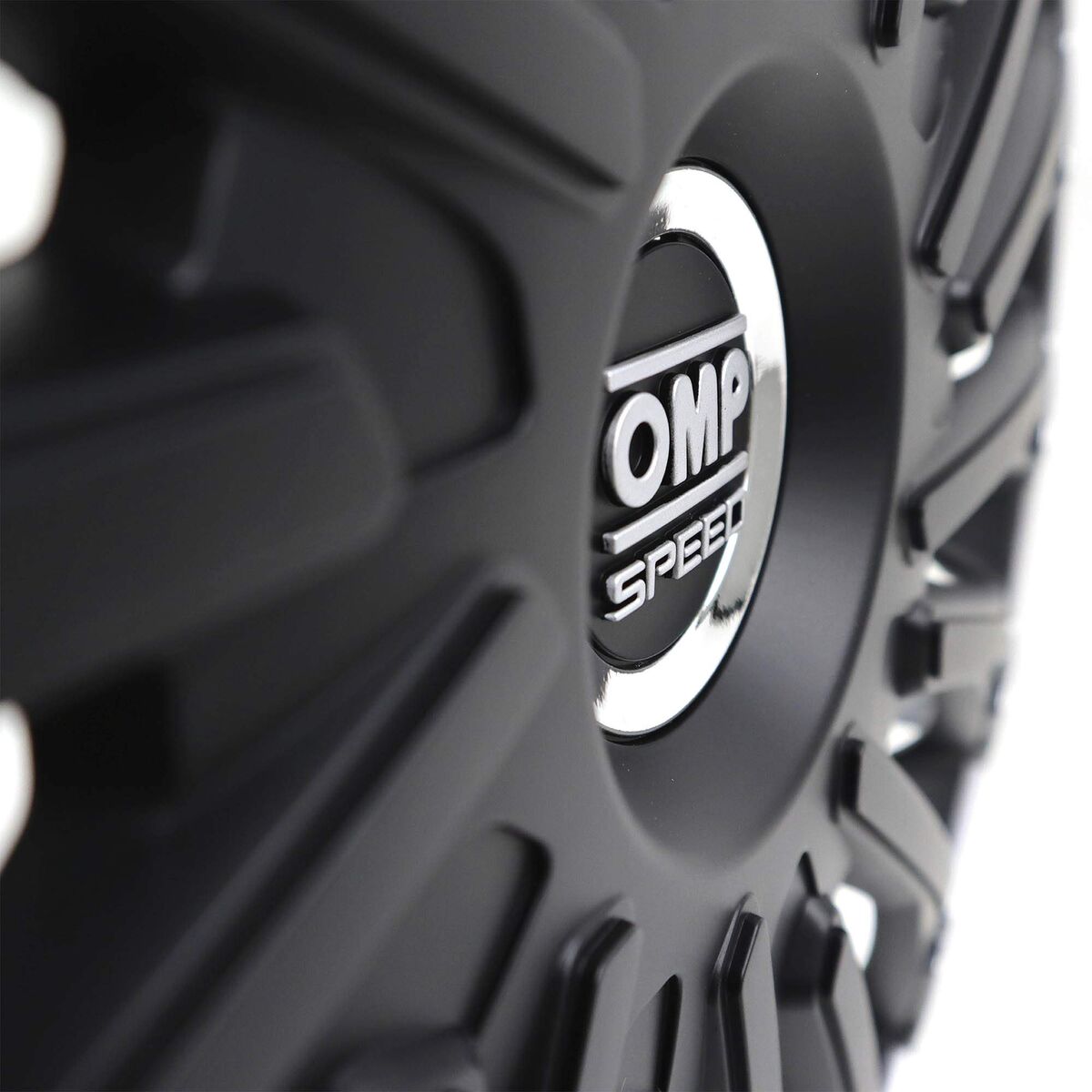 Capac de roată OMP OMPS07021412 Negru Argintiu 14" (Recondiționate C)