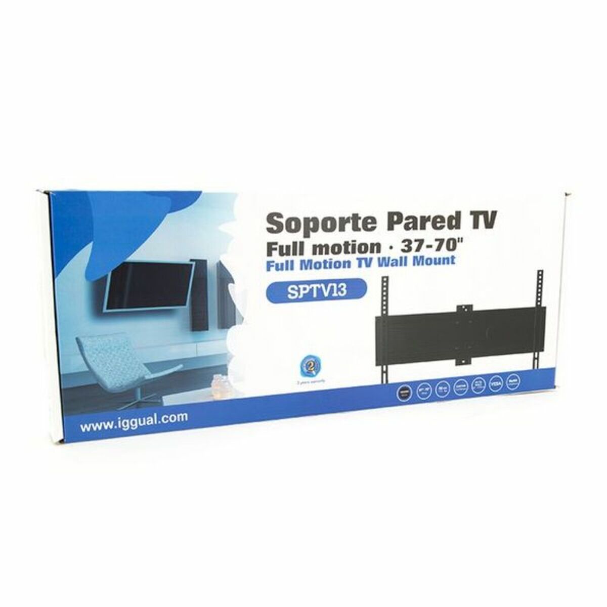 Suport TV iggual SPTV13 IGG314500 32" 70" 50 kg (Recondiționate D)